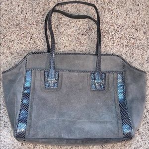 COACH Carryall Suede Leather Tote
